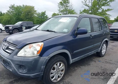 2006 Honda Cr-V Ex from USA, damaged, VIN JHLRD77816C030344